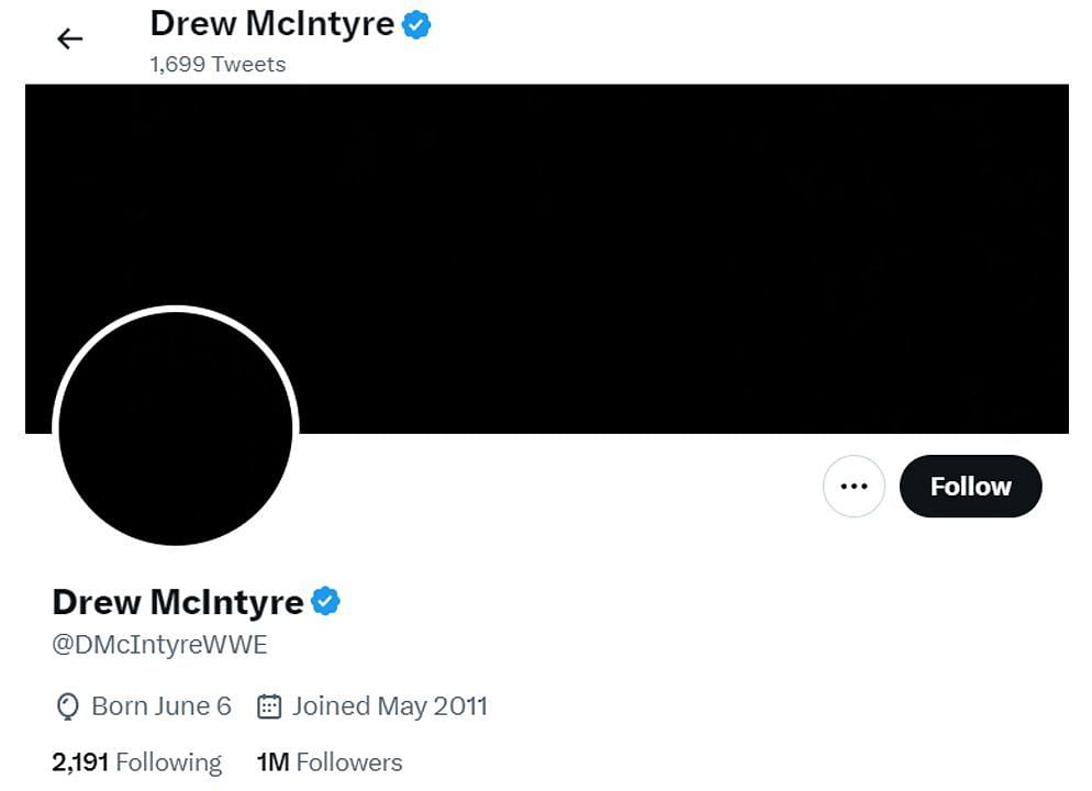 A screenshot of The Scottish Warrior's Twitter handle